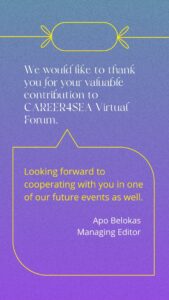 Careers4Sea thank you