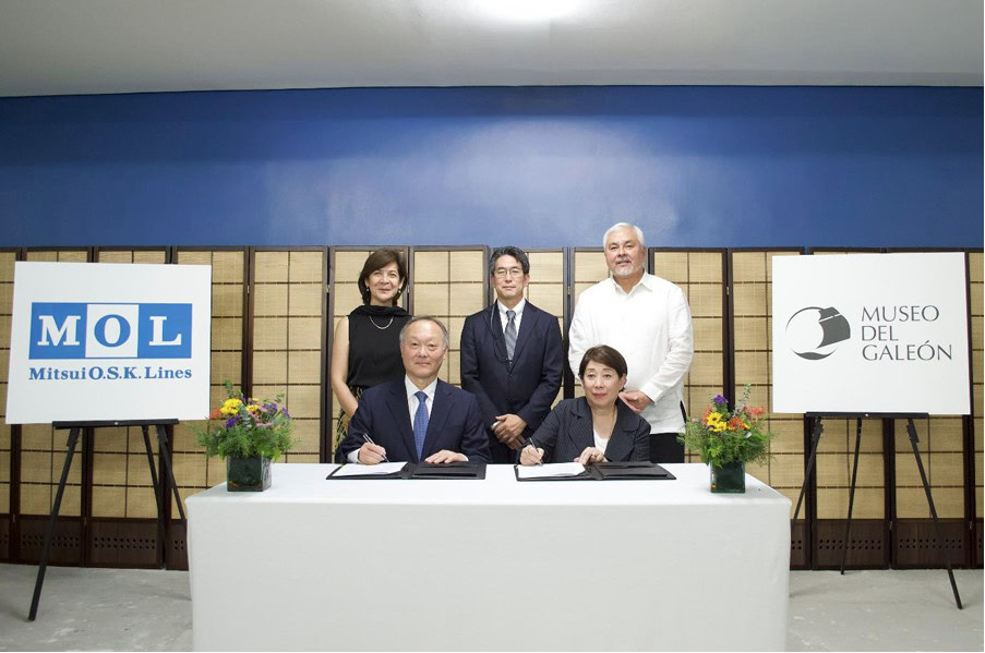 MOL Becomes Gold Donor of the Philippine Maritime Heritage Museum‘Museo Del Galeón’